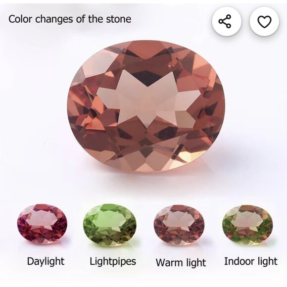 925 Sterling Silver Turkish Zultanite Wedding Jewelry Set  for Women,NEW, - Picture 7 of 10